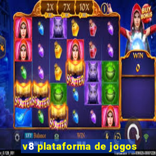 v8 plataforma de jogos