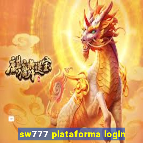 sw777 plataforma login