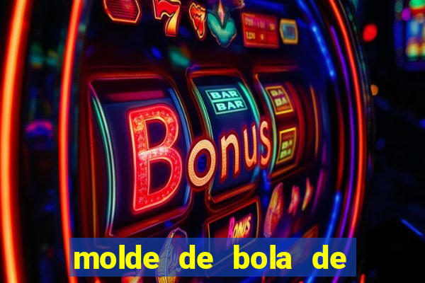 molde de bola de futebol para imprimir