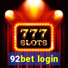 92bet login