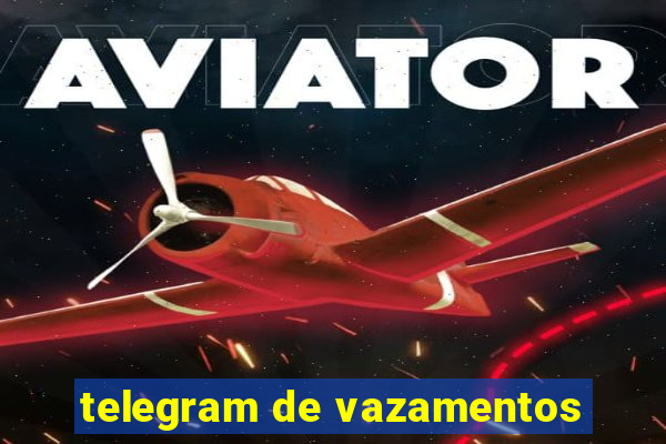 telegram de vazamentos