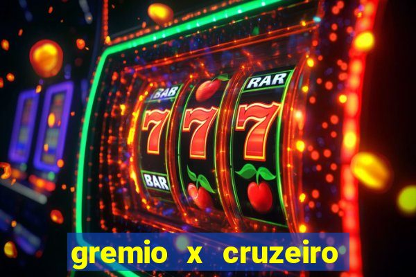 gremio x cruzeiro ao vivo hd