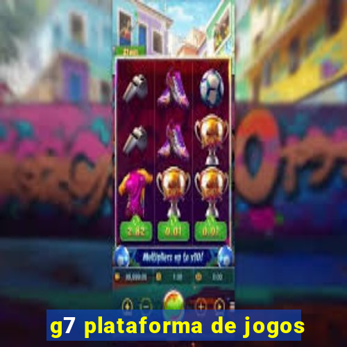g7 plataforma de jogos
