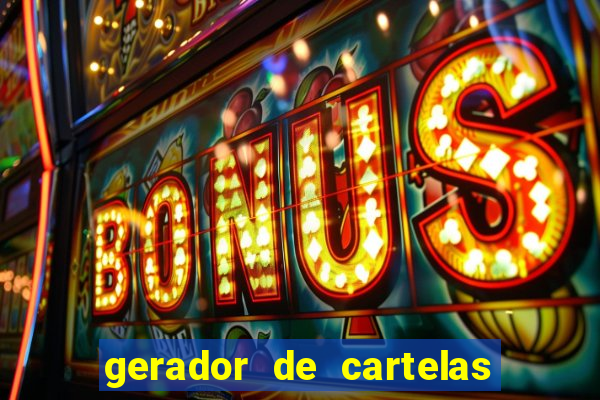 gerador de cartelas de bingo 1 a 99