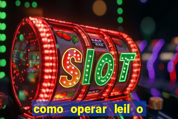 como operar leil o de abertura mini indice