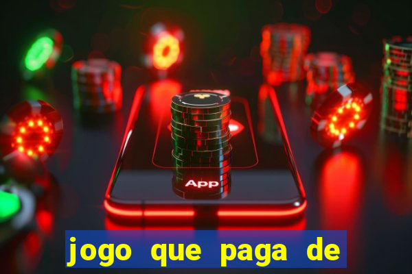 jogo que paga de verdade no pix