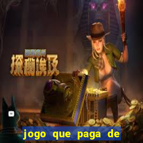 jogo que paga de verdade no pix
