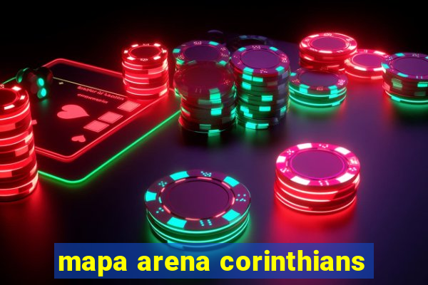 mapa arena corinthians