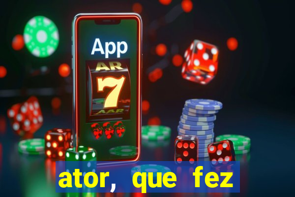 ator, que fez coringa que morreu