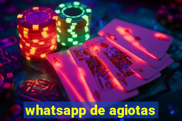 whatsapp de agiotas