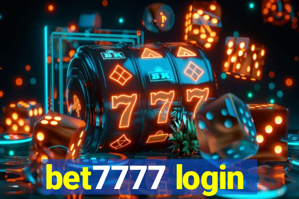 bet7777 login