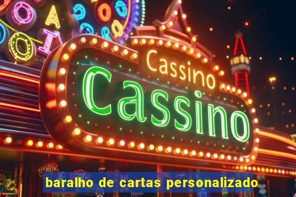 baralho de cartas personalizado