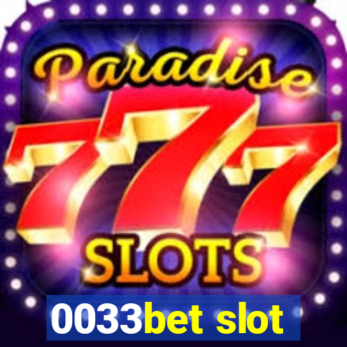 0033bet slot