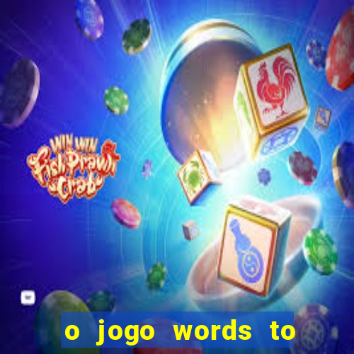 o jogo words to win paga mesmo