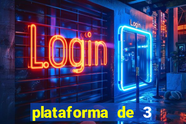 plataforma de 3 reais link