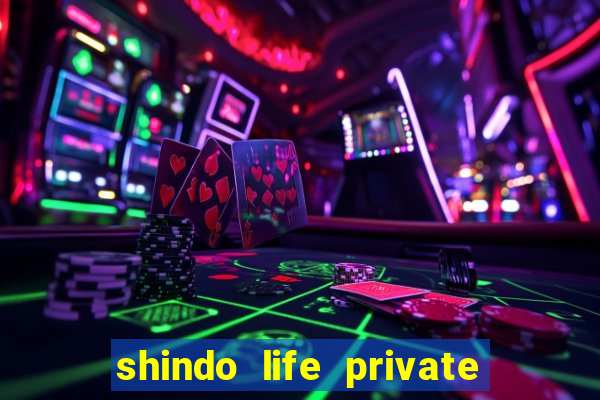 shindo life private server blaze