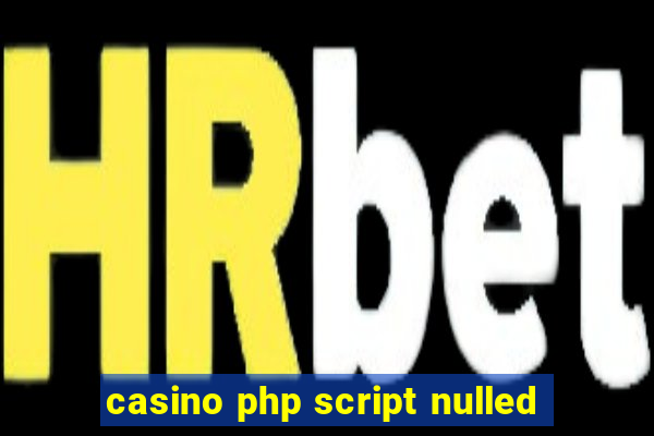 casino php script nulled