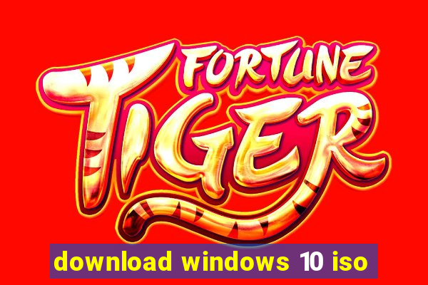 download windows 10 iso