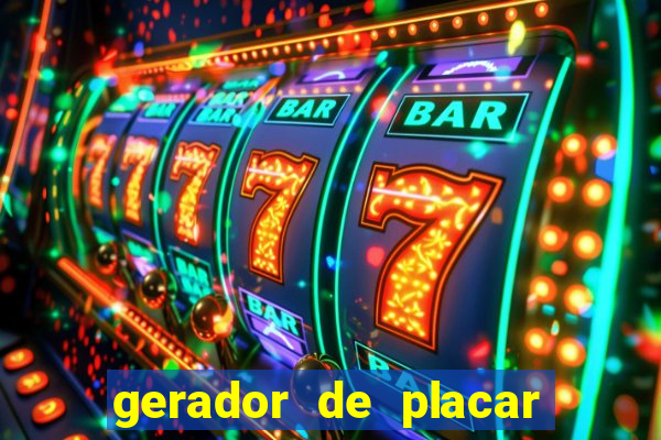 gerador de placar de futebol