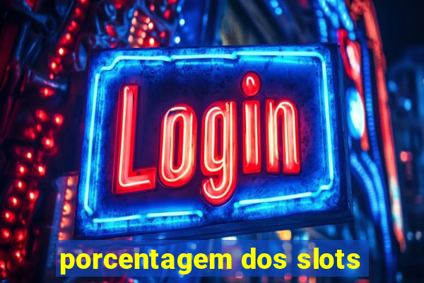 porcentagem dos slots