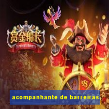 acompanhante de barreiras
