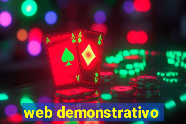 web demonstrativo