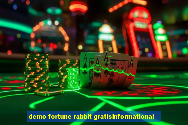 demo fortune rabbit gratisInformational