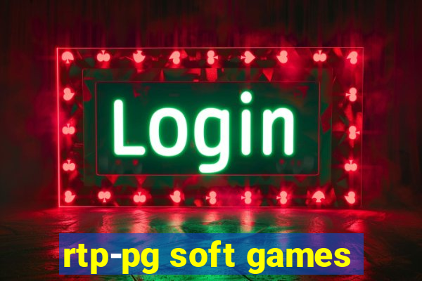 rtp-pg soft games