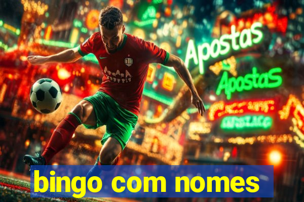 bingo com nomes