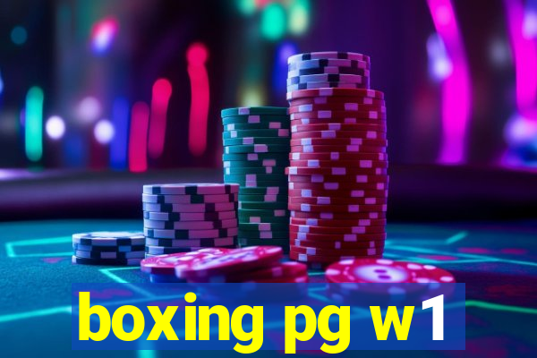 boxing pg w1