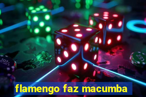 flamengo faz macumba