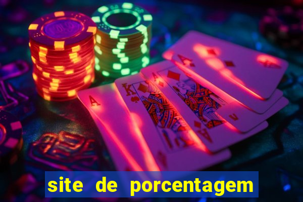 site de porcentagem de jogos slots