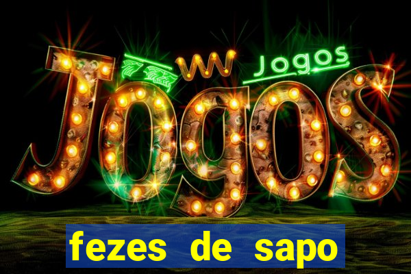 fezes de sapo transmite doença para humanos