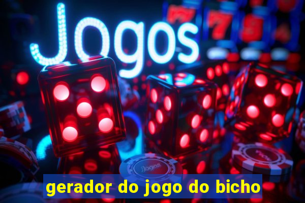gerador do jogo do bicho