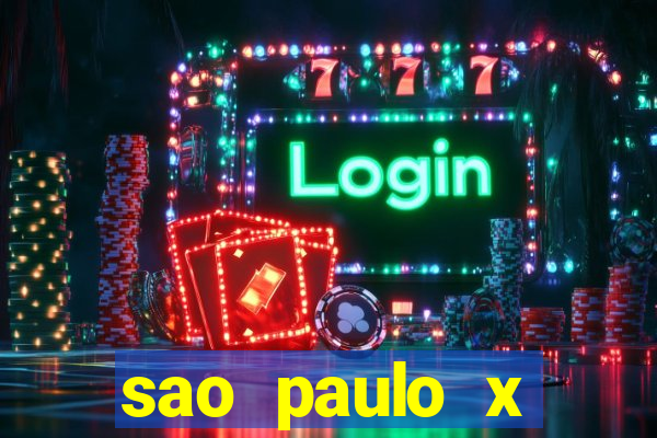 sao paulo x palmeiras palpites