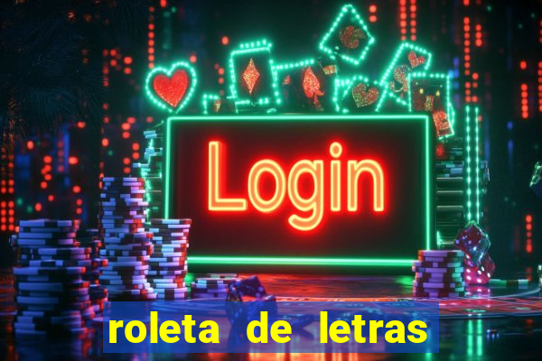roleta de letras stop online