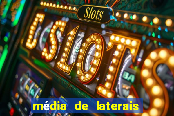 média de laterais por jogo premier league