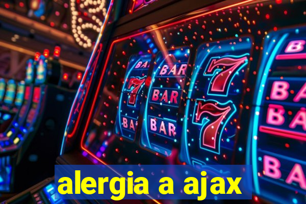 alergia a ajax