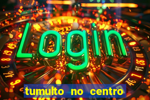 tumulto no centro de porto alegre hoje