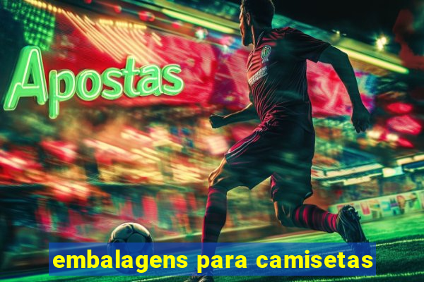 embalagens para camisetas