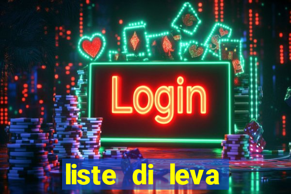 liste di leva militare napoli