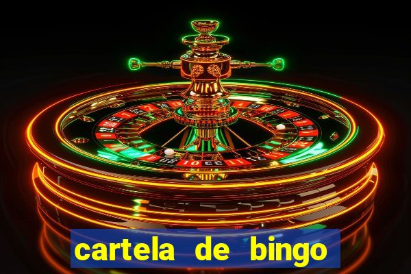 cartela de bingo 75 para imprimir