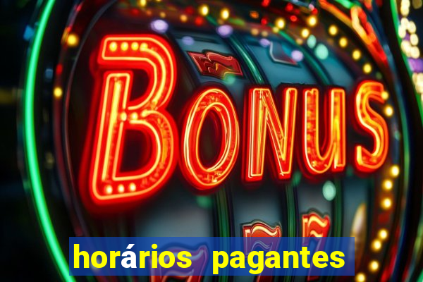 horários pagantes fortune rabbit hoje