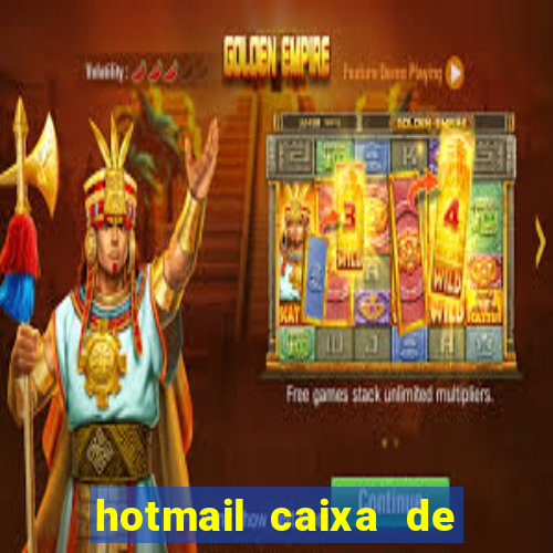 hotmail caixa de entrada entrar