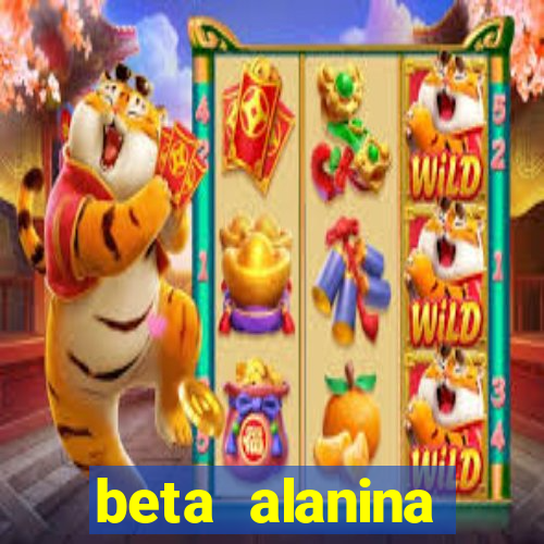 beta alanina aumenta a pressao