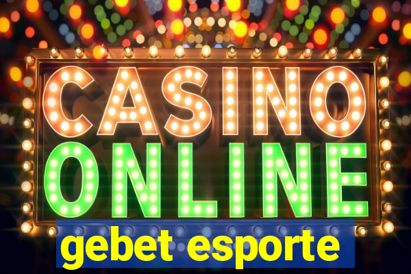 gebet esporte