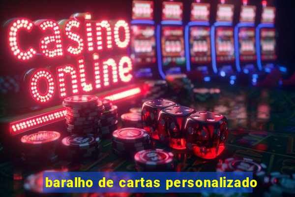 baralho de cartas personalizado