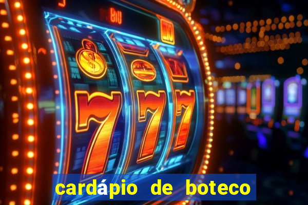 cardápio de boteco pinguim assis brasil