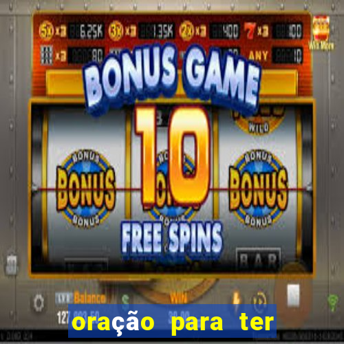 oração para ter sorte em tudo