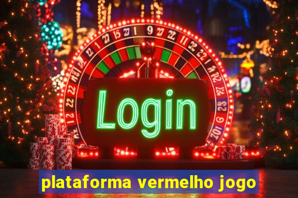 plataforma vermelho jogo